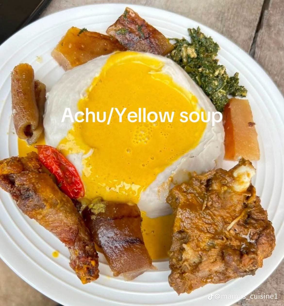 Achu Yellow Soup